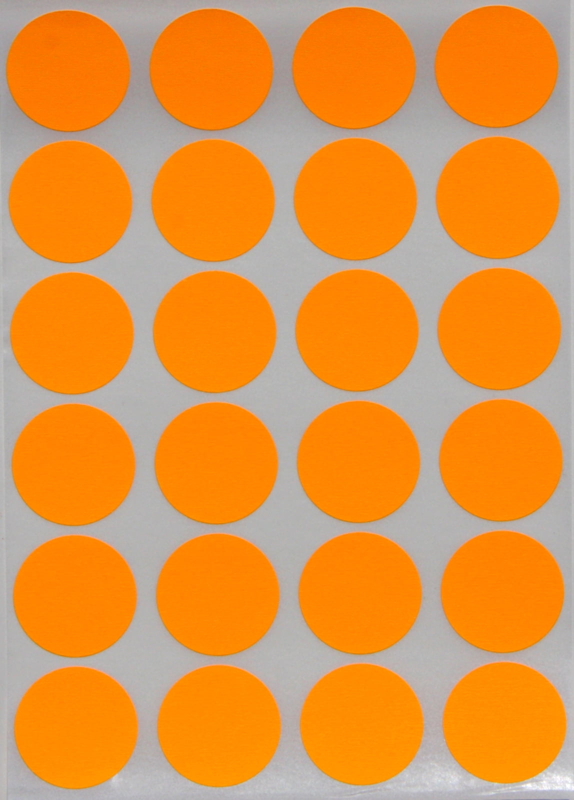 1200 Pieces - 25mm Coloured Round Dot Circle Stickers Labels, 10 Colours