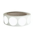 thumbnail image 1 of Royal Green Circle Label Roll 1.25 inch White Sticker Label 30mm - 1000 Pack, 1 of 7