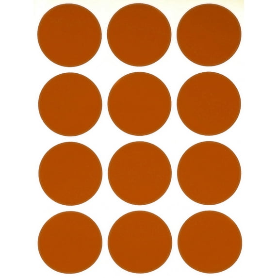 Royal Green Circle Sticker Dots 1.5 inch Color-Coding Stickers for Labeling 38mm (3.8 cm), 300 Pack (Brown)