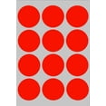 thumbnail image 1 of Royal Green Color Code Labels 1.5 inch Neon Stickers in Red (4 cm Approximately cm) - 1200 Pack, 1 of 7