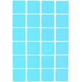 thumbnail image 1 of Royal Green Color Code Labels Square Stickers 1 x 1 inch (25mm x25mm) in Light Blue - 120 Pack, 1 of 6