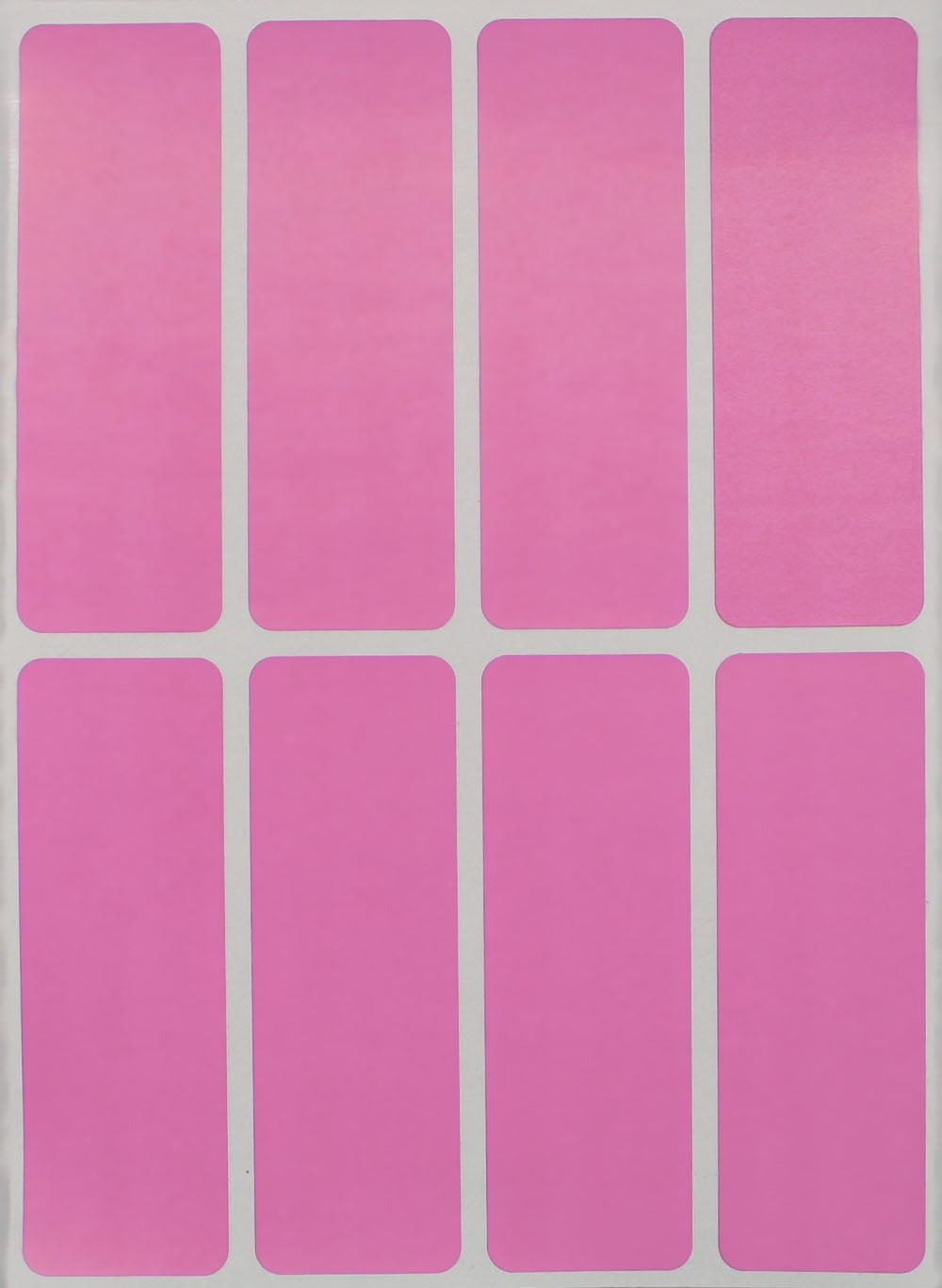 Royal Green Color Code Stickers 3x1 (75mm x 25mm) Rectangle Labels in ...