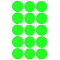 thumbnail image 1 of Royal Green Color Code Write On Labels 1.25 inch Dot Stickers for Labeling, and Moving Label for Office & Home in Neon Green, 1500 Pack, 1 of 6