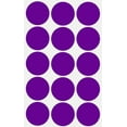 thumbnail image 1 of Royal Green Color Code Write On Labels 1.25 inch Dot Stickers for Labeling, and Moving Label for Office & Home in Purple, 1500 Pack, 1 of 6