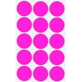 thumbnail image 1 of Royal Green Color Coding Labels 1.25 inch Circle Sticker Dots for Labeling, and Inventory in Neon Pink 1500 Pack, 1 of 6