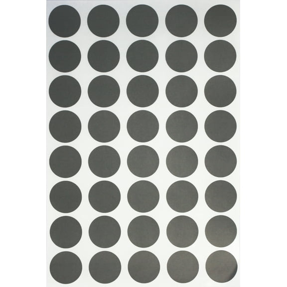 Royal Green Color Coding Labels Dot Sticker - Round Stickers Grey 19mm - 600 Pack