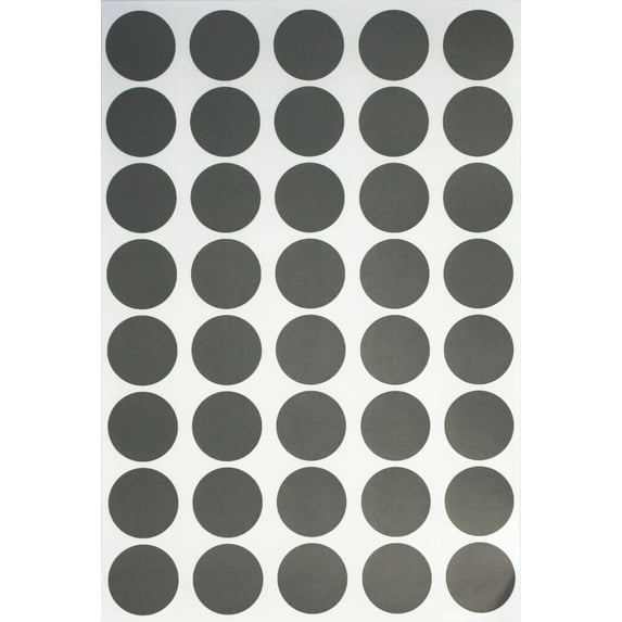 Royal Green Color Coding Labels Dot Sticker - Round Stickers Grey 19mm - 600 Pack