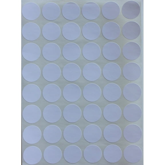 Royal Green Color Coding Labels White 5/8 inch Diameter (11/16) Rounds Dot Stickers - Size 0.69-17mm  336 Pack