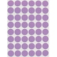 thumbnail image 1 of Royal Green Color Coding Labels in Pastel Purple 5/8" Diameter (11/16) Rounds Dot Stickers - 0.69-17mm DOTS 720 Pack, 1 of 6
