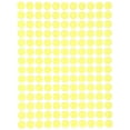 thumbnail image 1 of Royal Green Color Sticker dots Pastel Yellow 10mm - Colored Blank Stickers 0.375 inch -2100 Pack, 1 of 7