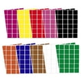 thumbnail image 1 of Royal Green Color Stickers Square Labels in 10 Assorted Colors 1 x 1 inch (25mm) 2.5 cm - 240 Pack, 1 of 6