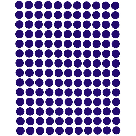 Royal Green Colored Code Labels 0.375 inch Round Dot Sticker 3/8 Circle Stickers for Labeling, Calendars, Planners 10mm, 14000-Pack (Royal Blue)
