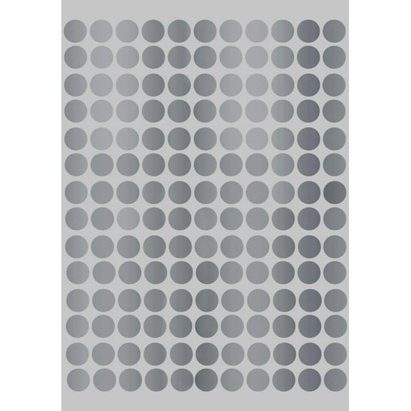 Royal Green Colored Code Labels 0.375 inch Round Dot Sticker 3/8 Circle Stickers for Labeling, Calendars, Planners 10mm, 14000-Pack (Silver)