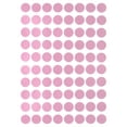 thumbnail image 1 of Royal Green Colored Coded Labels in Pink Pastel - 1/2 inch (13mm) permanent adhesives - Spring Colored dot Stickers - 400 Pack, 1 of 7