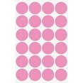 thumbnail image 1 of Royal Green Colored Dots Round Stickers - Color Coding Labels Pastel Pink 25mm - 120 Pack, 1 of 7