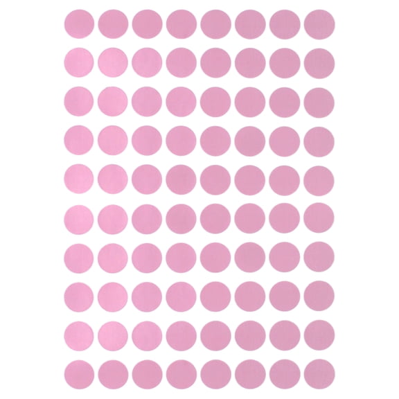 Royal Green Colored Labels 1/2 inch Pastel Pink Dot Stickers 13mm - 4000 Pack