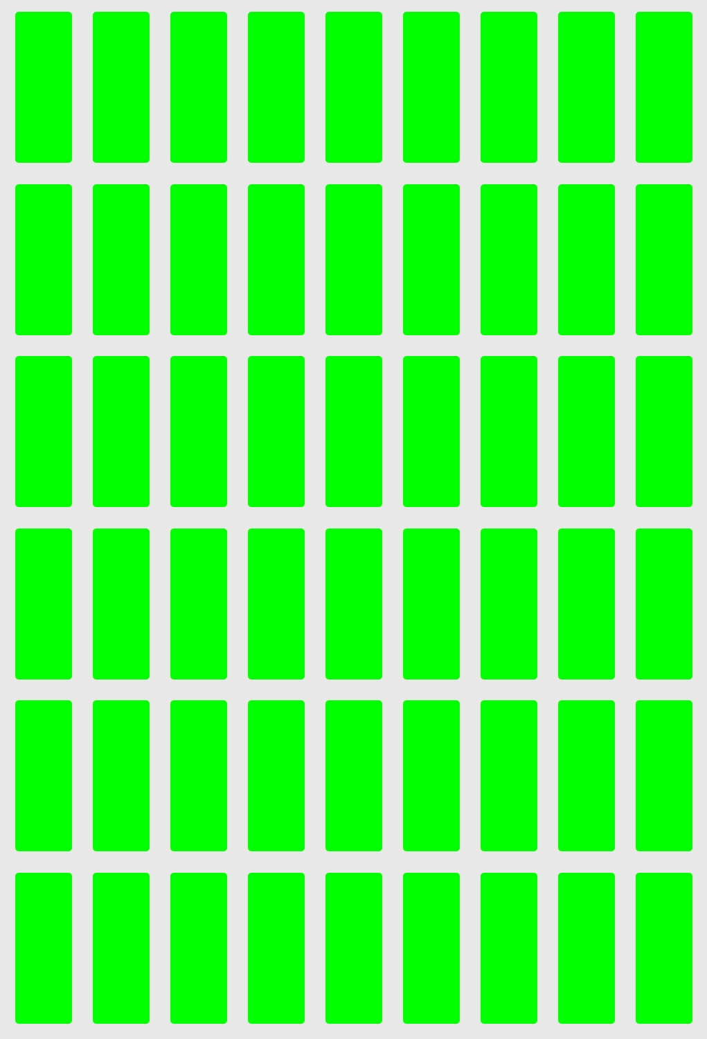 Silver Metallic Rectangle Stickers – 1 Inch X 3/8 Inch Labels, 810 Pack For Organizing