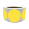 thumbnail image 1 of Royal Green Colored dot Stickers 2 inch Diameter Color Coding Labels in Yellow - 5cm (50mm) - 600 Pack, 1 of 7