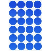 ملصقات ترميز لون ملصق Green Green Dot - ملصقات الدائرة المستديرة الزرقاء 25 مم - 600 عبوة