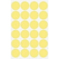 thumbnail image 1 of Royal Green Dot Sticker Color Coding Labels - Round Stickers Pastel Yellow 25mm - 360 Pack, 1 of 7