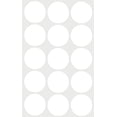 thumbnail image 1 of Royal Green Dot Sticker Organizing Labels 30mm - Color Coding Labels 1.25 in, 25 Sheets, White - 375 Pack, 1 of 6
