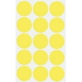 thumbnail image 1 of Royal Green Dot Stickers 1.25 inch Round Price Labels 30mm in Pastel Yellow - 75 Pack, 1 of 6