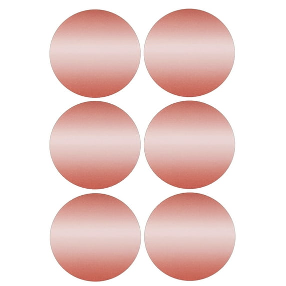 Royal Green Gift Tags Sticker Seals 50mm Rose Gold Stickers 2 inch - 180 Pack