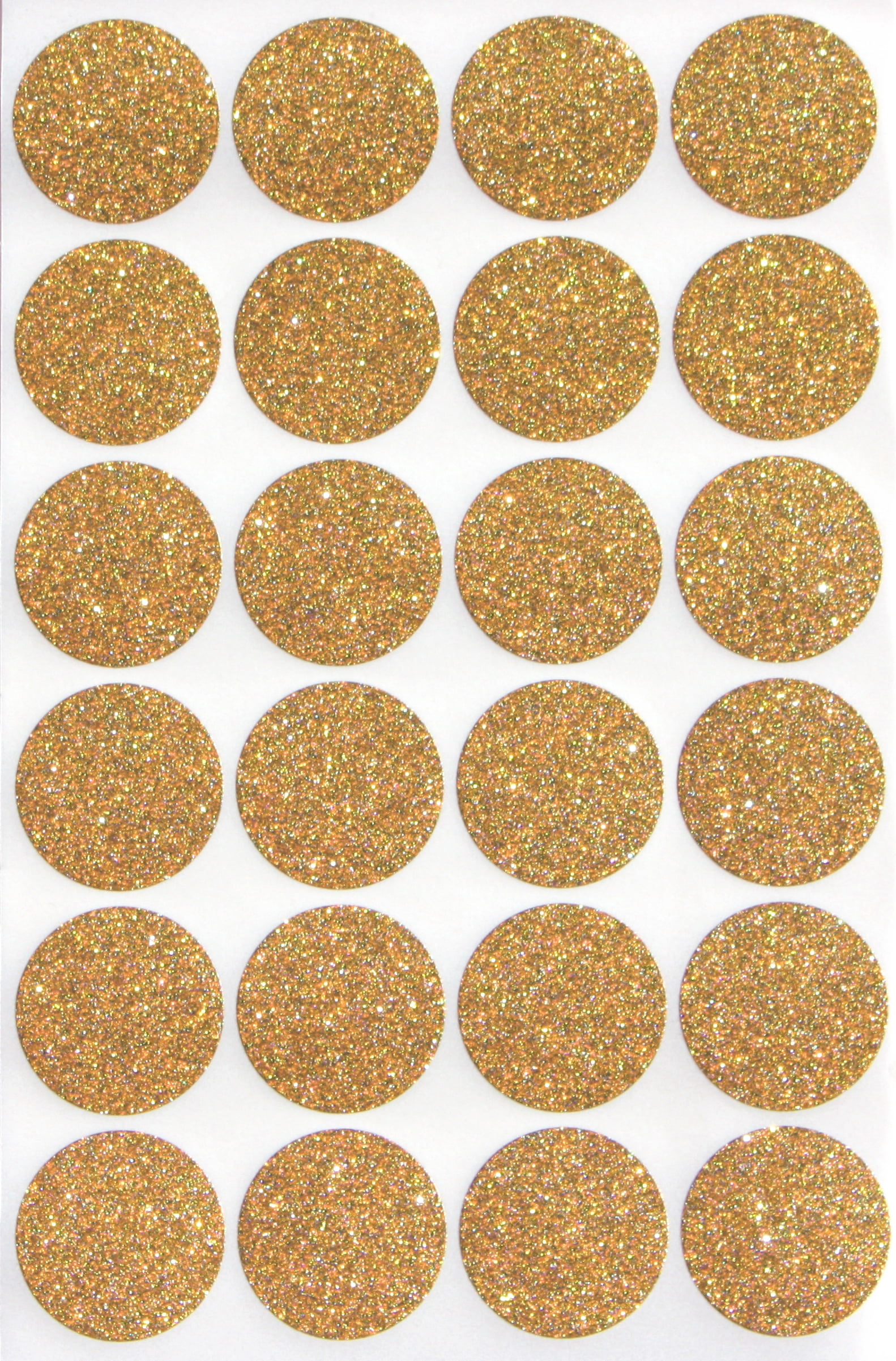 Royal Green Glitter Polka Dot Stickers 1 inch Sparkle Gold Envelope Seals 25mm - 240 Pack