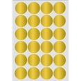 thumbnail image 1 of Royal Green Gold Dots Round Stickers in Metallic Finish 25mm - 1200 Pack, 1 of 9