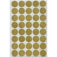 thumbnail image 1 of Royal Green Gold Envelope Seals 3/4 Diameter - Round Dot Stickers Glitter - Size 0.75 inch 19mm - 600 Pack, 1 of 8