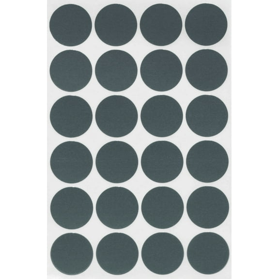 Royal Green Gray Dot Sticker Colors 1 inch -25mm Dot Sticker - 1200 Pack