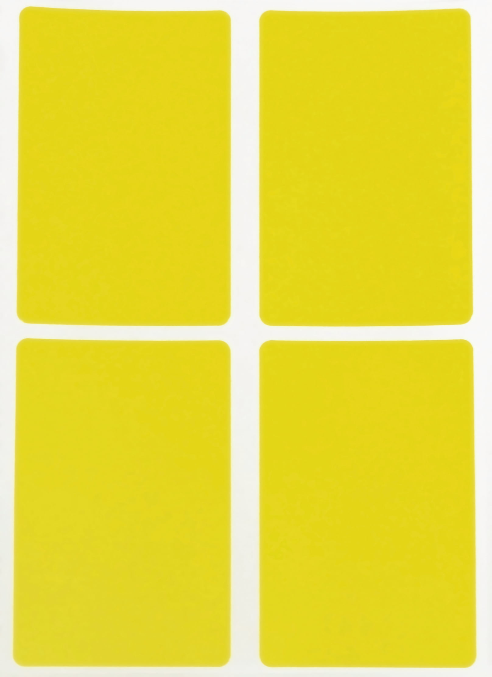Royal Green Labeling Stickers Rectangles 3x2 - Name Badge Labels with Stronger Adhesive in Yellow (7.5 cm x 5 cm) - 400 Pack