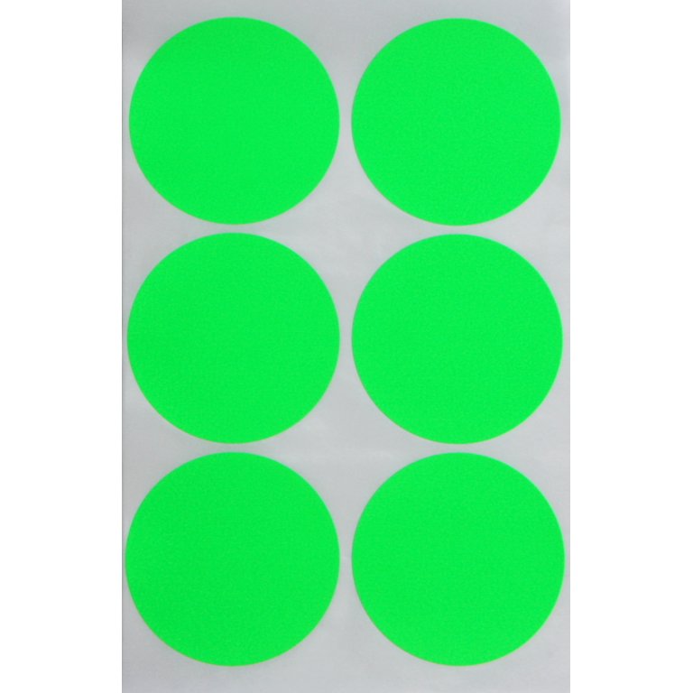 Royal Green 1.5 Sticker Dots Blue Labels (3.8 cm) - 600 Pack