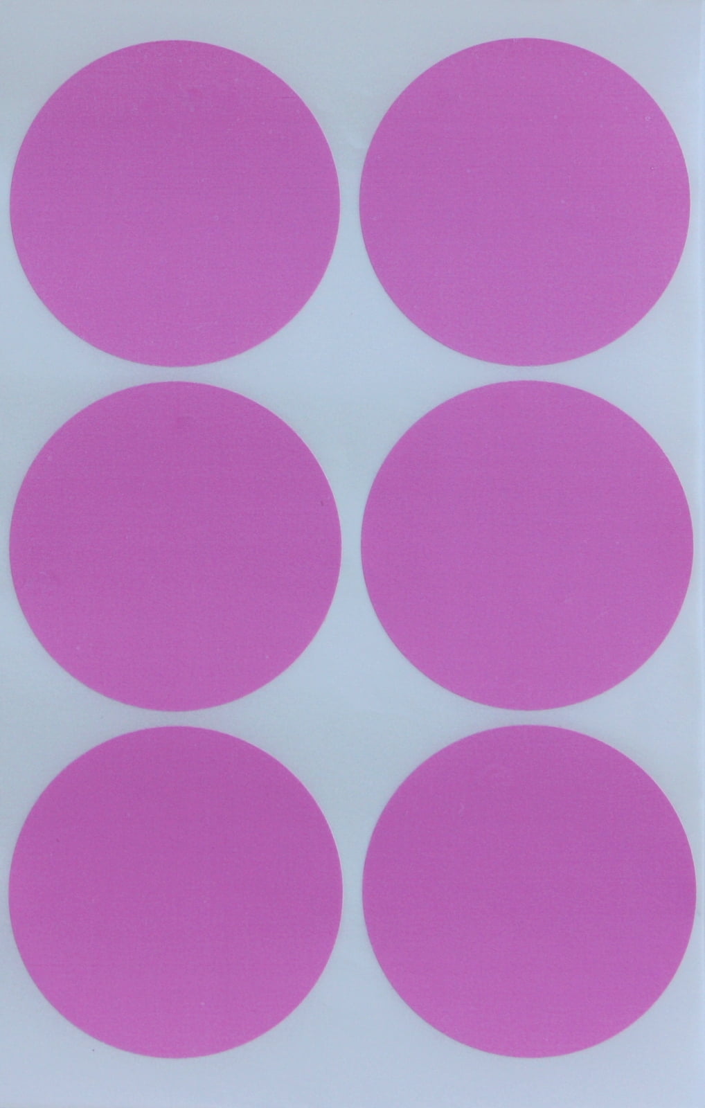 50mm (2 inch) Round Stickers Coloured Circles Circular Sticky Labels 42  colours