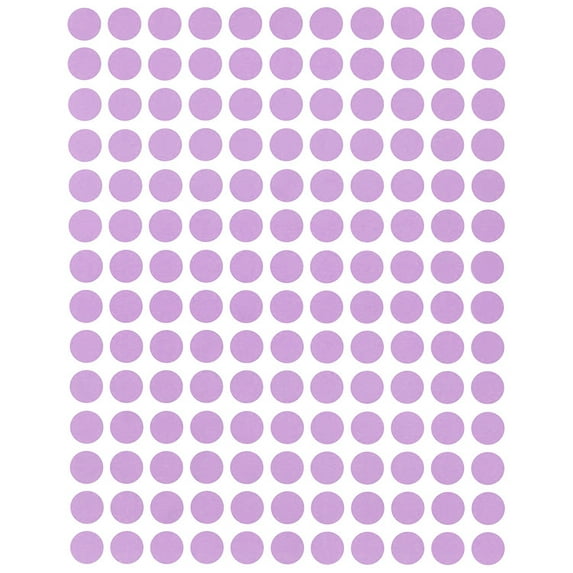 Royal Green Purple Pastel Round Stickers 10mm - Color dots Stickers 0.375 inch - 700 Pack