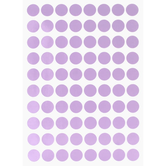 Royal Green Purple Stickers for Arts and Crafts in Pastel - Spring Dot Labels - 1/2 inch (13mm) - Easter Colors for Egg Hunt - 400 Pack
