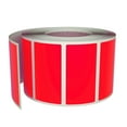 thumbnail image 1 of Royal Green Rectangular Color Coding Stickers Roll Labels 1.57" x 0.75" in Neon Red, 500 Pack, 1 of 7