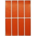 thumbnail image 1 of Royal Green Rectangular Color coding labels 3 x 1 inches, Rectangle label for name tags - 40 pack (Orange), 1 of 6