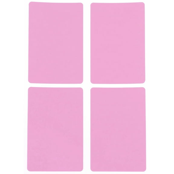 Royal Green Rectangular Labels Name Stickers for Parties 3x2 (76mm x 50mm) Self-Adhesive Stickers in Pastel Pink - 60 Pack