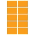 thumbnail image 1 of Royal Green Rectangular Sticker Labels to Write on 2" x 1.2" in Neon Orange, 1000-Pack, 1 of 6