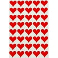 thumbnail image 1 of Royal Green Red Heart Stickers Labels for Favors to Add a Decorational Touch to Your Envelopes and Stationery- 1000 Pack, 1 of 7