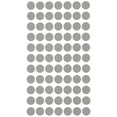 thumbnail image 1 of Royal Green Removable Labels Easy Peel Off 1.5cm No Residue Color Code Stickers Round 15mm 7700 Pack - (Grey), 1 of 6