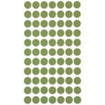 thumbnail image 1 of Royal Green Removable Labels Easy Peel Off 1.5cm No Residue Color Code Stickers Round 15mm 7700 Pack - (Olive), 1 of 6