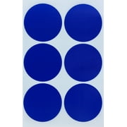 Royal Green Round 2 Stickers Labels for Moving, Blue Color Dot Sticker 50mm - 180 Pack