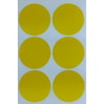 thumbnail image 1 of Royal Green, Round 2" inch  Sticker 50mm, Easy Peel Color Coding Dot Labels, Permanent Adhesive, two inch stickers, Yellow, 72 Pack, 1 of 8