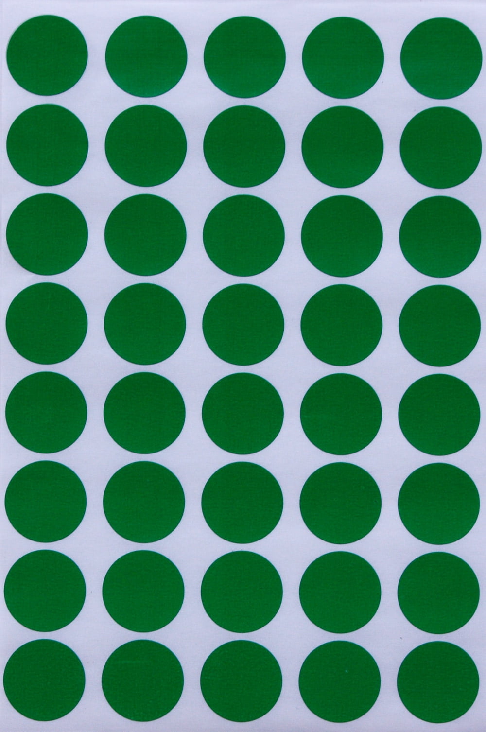 Royal Green Round Blank Sticker Color Coding Labels, Pricing Dot ...