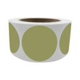thumbnail image 1 of Royal Green Round Code Sticker Roll 2 inch Olive Green Storage Labels  (50mm) - 600 Pack, 1 of 7