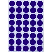 Royal Green Round Color Coding Labels 3/4 inch (2cm) Royal Blue Stickers Dots 19mm - 600 Pack