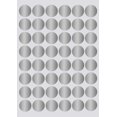thumbnail image 1 of Royal Green Round Color Coding Labels Metallic Silver ~ 5/8" Diameter (11/16) Rounds Dot Stickers - Size 0.69-17mm  336 Pack, 1 of 7