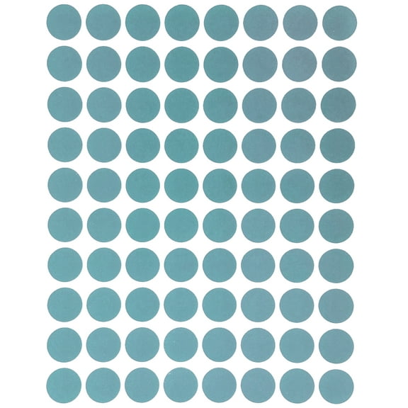 Royal Green Round Dot Stickers, Small Circle Labels for Easy Organizing Labeling Systems, Supplies, Boxes, Inventory for Office & Home - 25 Sheets, 1/2 Inch, Light Blue - 2000 Pack